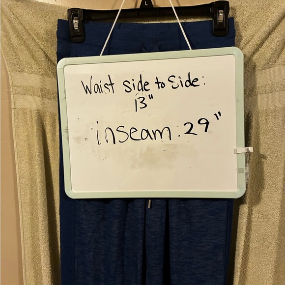 Lorna Jane Life XS Blue Elastic Waist Soft Jogger Track Pants Pockets viscose - Picture 7 of 7